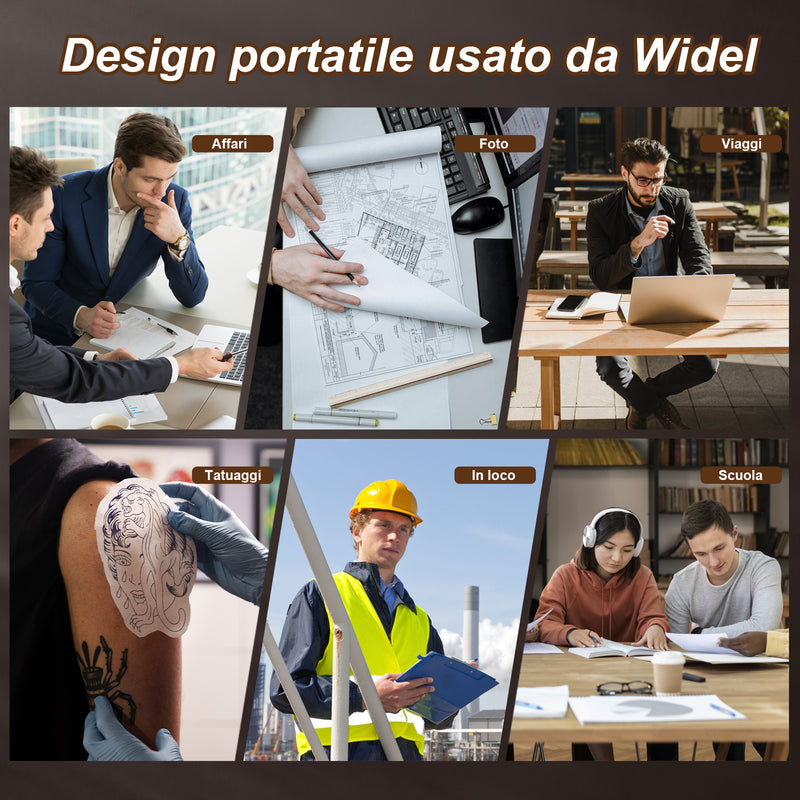 True Image TC80 stampante termica portatile Letter/A4/Tattoo