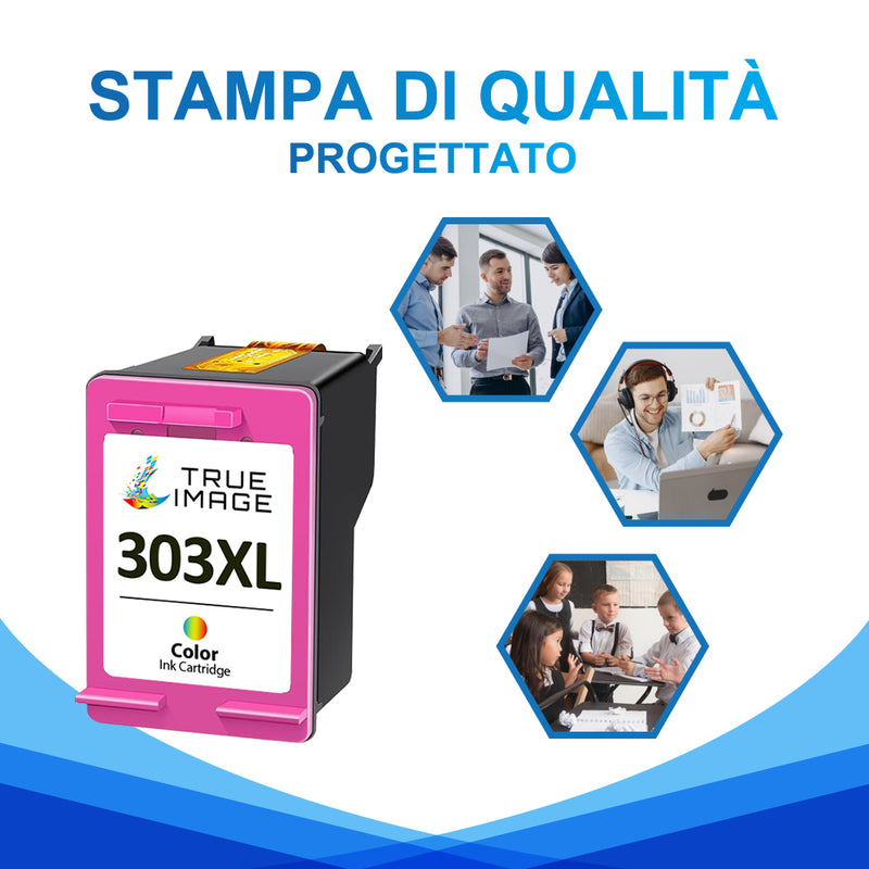HP 303XL Inchiostro di cartucce Colore