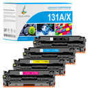 HP 131X/131A 4-Pack