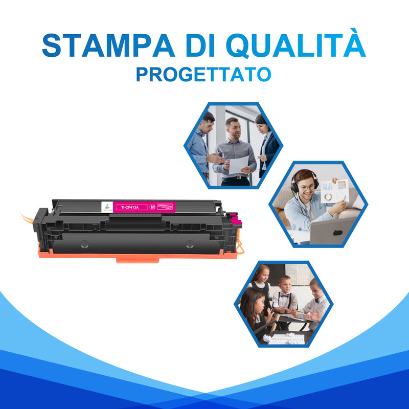 Toner HP 410A CF413A Magenta Compatibile