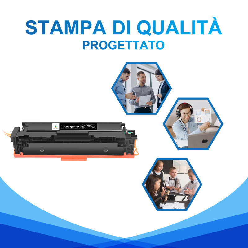 Toner Canon 067H Nero Compatibile Con Chip