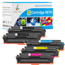 Multipack Toner Canon 067H Nero + Colore Compatibile Con Chip