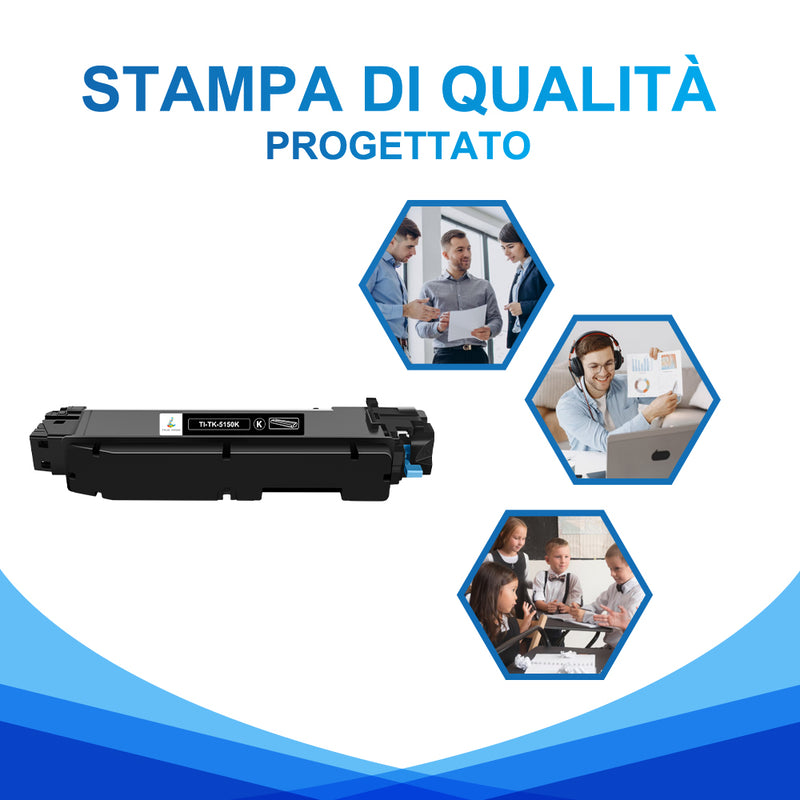 Compatibile Kyocera TK-5150 Nero Toner