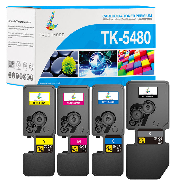 Kyocera ECOSYS PA2101cwx/PA2101cx (TK-5480/TK-5490) Toner 4PK