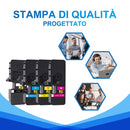 4 Toner Kyocera TK-5240 Nero + Colore Compatibile