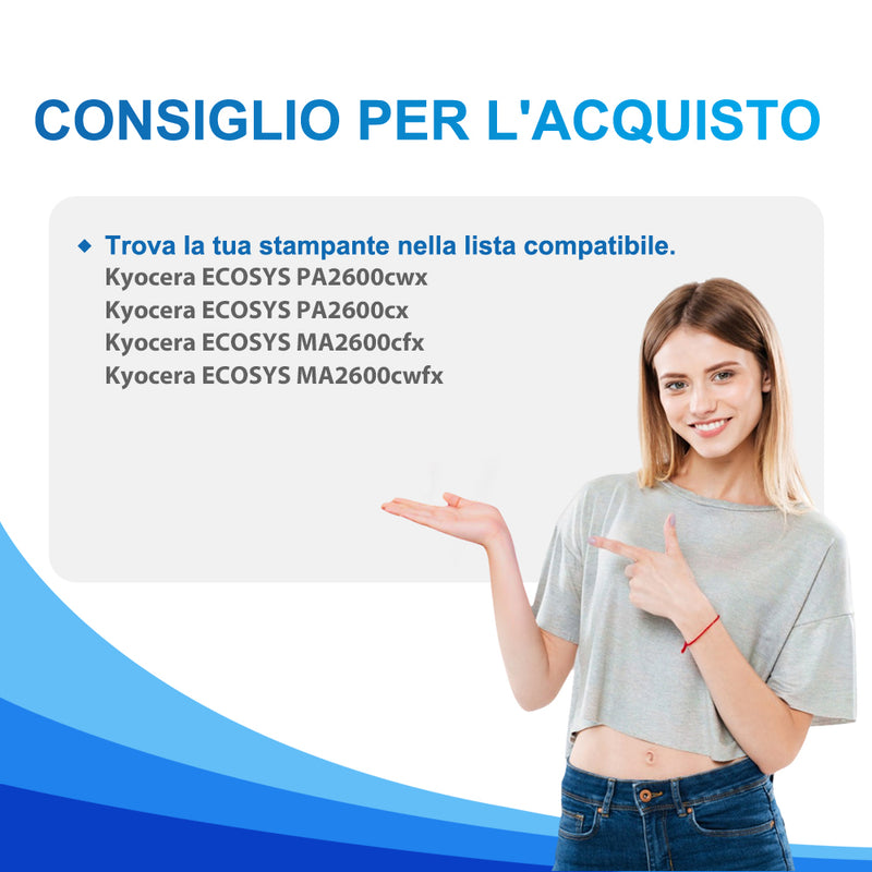 Kyocera TK-5450 Multipack Toner Compatibile