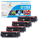 Toner_HP_139X_W1390X_Nero_Compatibile_Con_Chip_4PK