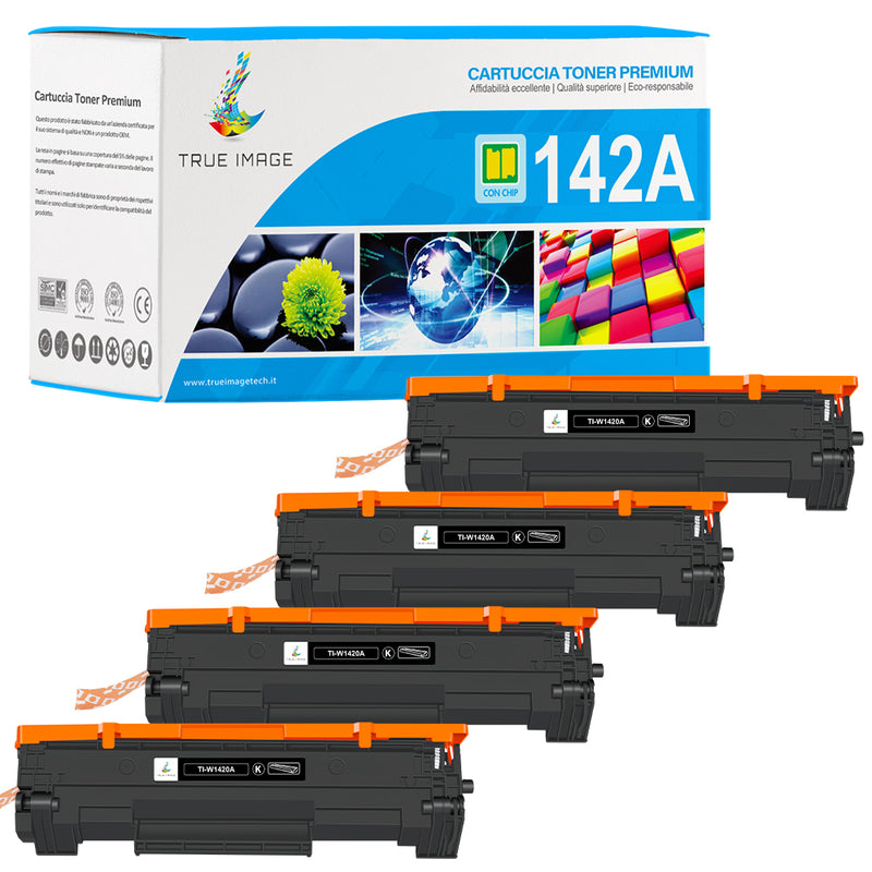 HP LaserJet MFP M140w Toner 142A 4-Pack
