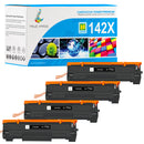 HP LaserJet MFP M140w Toner 142X  4-Pack